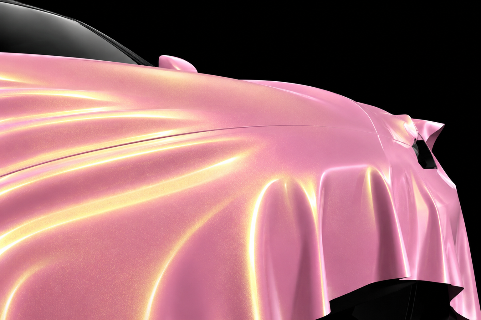Gloss Pink / Gold Pearlescent