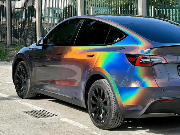 Bright Laser Black