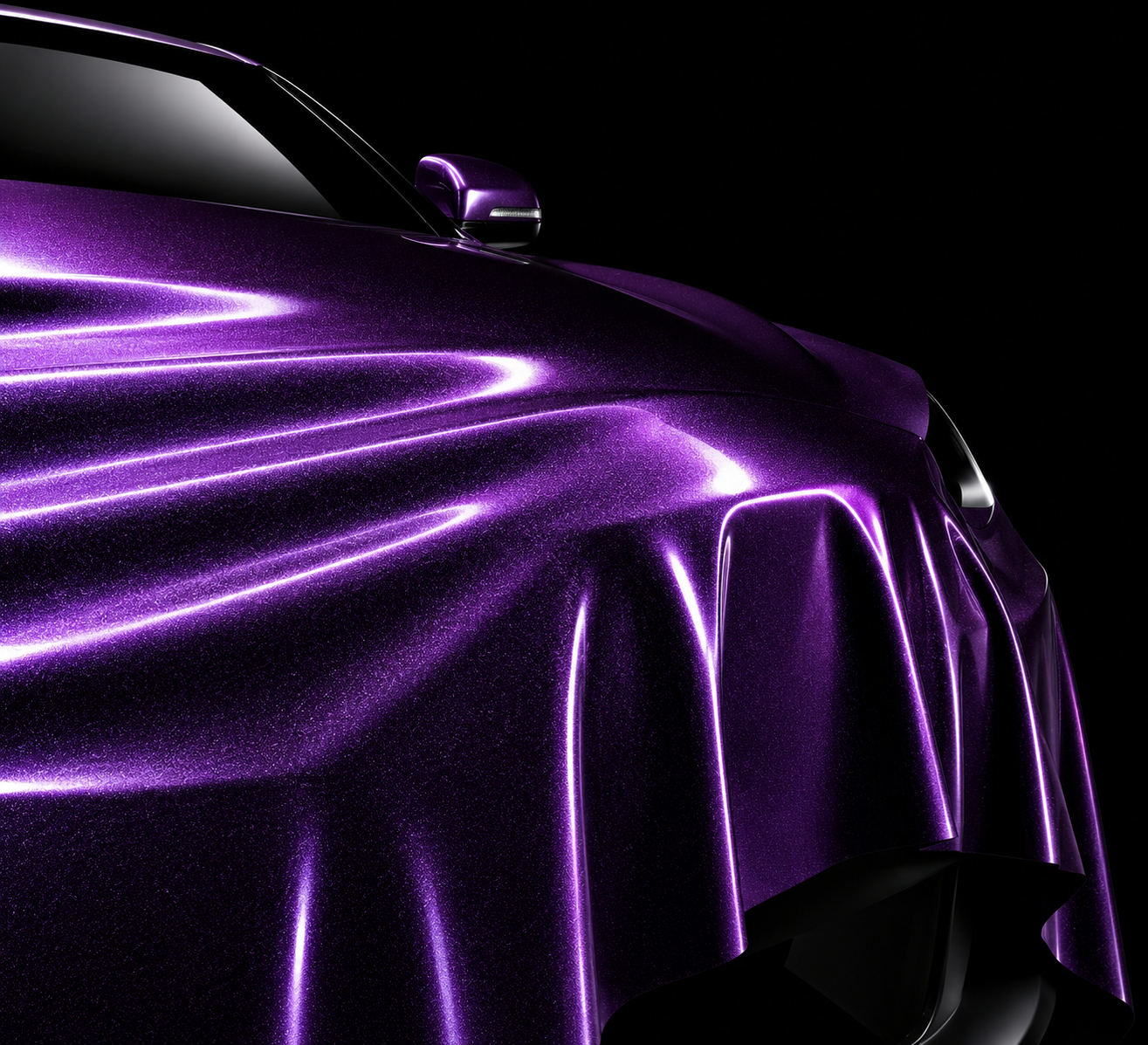 Gloss Metallic Bright Purple