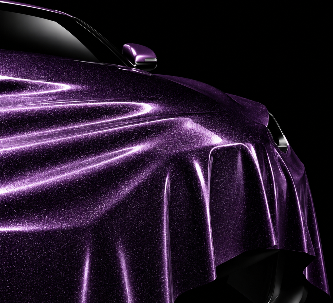 Gloss Metallic Diamond Purple