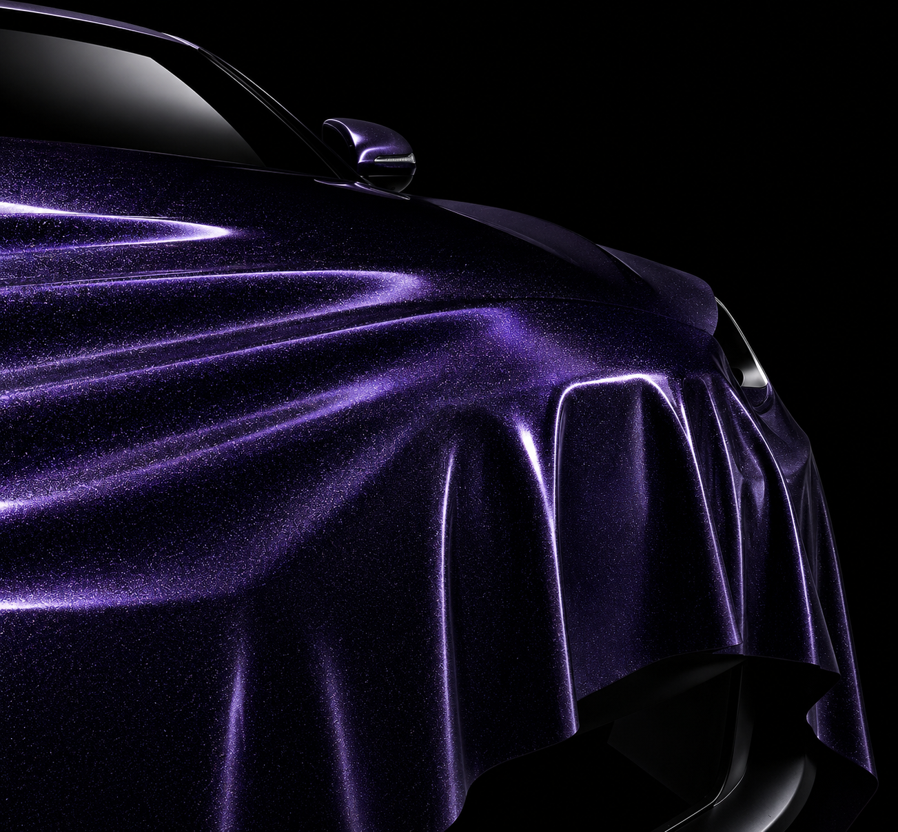 Gloss Black Phantom Purple