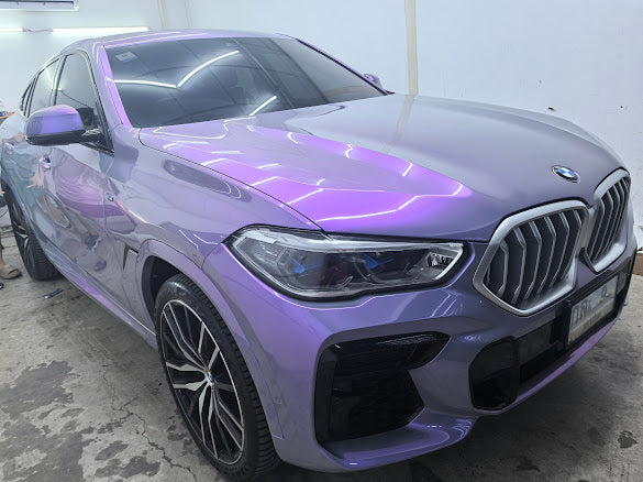 Gloss Cement Gray / Purple Pearlescent