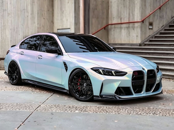 Gloss Sky Blue Pink Pearlescent