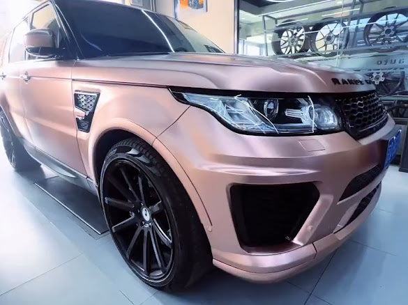 Satin Electric Rose Gold