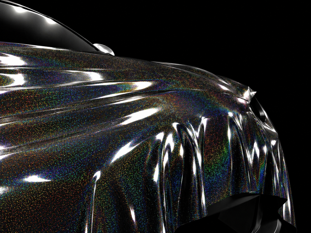 Bright Laser Black