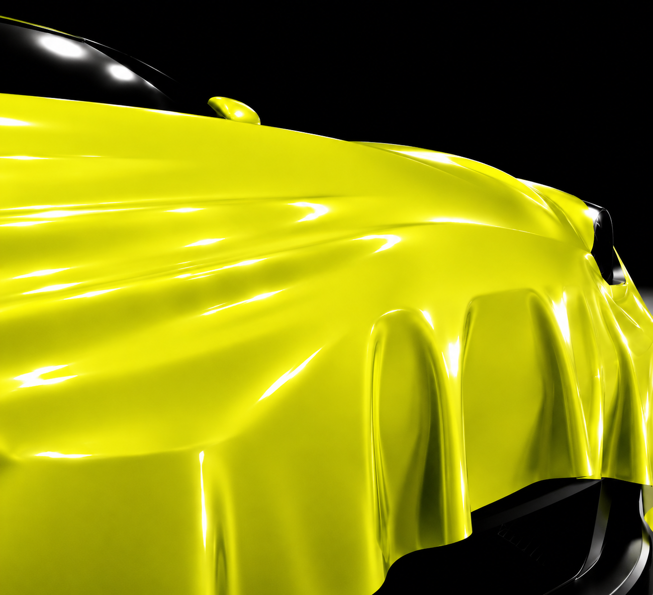 Satin Fluorescent Yellow