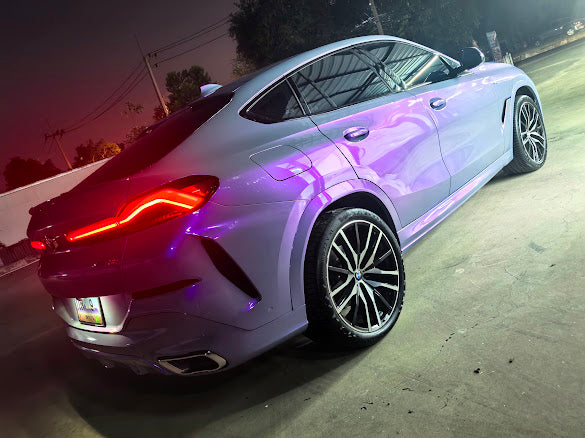 Gloss Cement Gray / Purple Pearlescent
