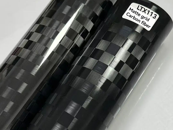 Matte Grid Carbon Fiber
