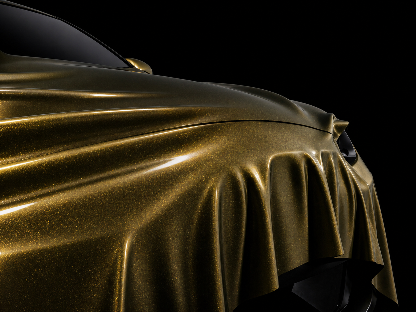 Gloss Metallic Midnight Gold