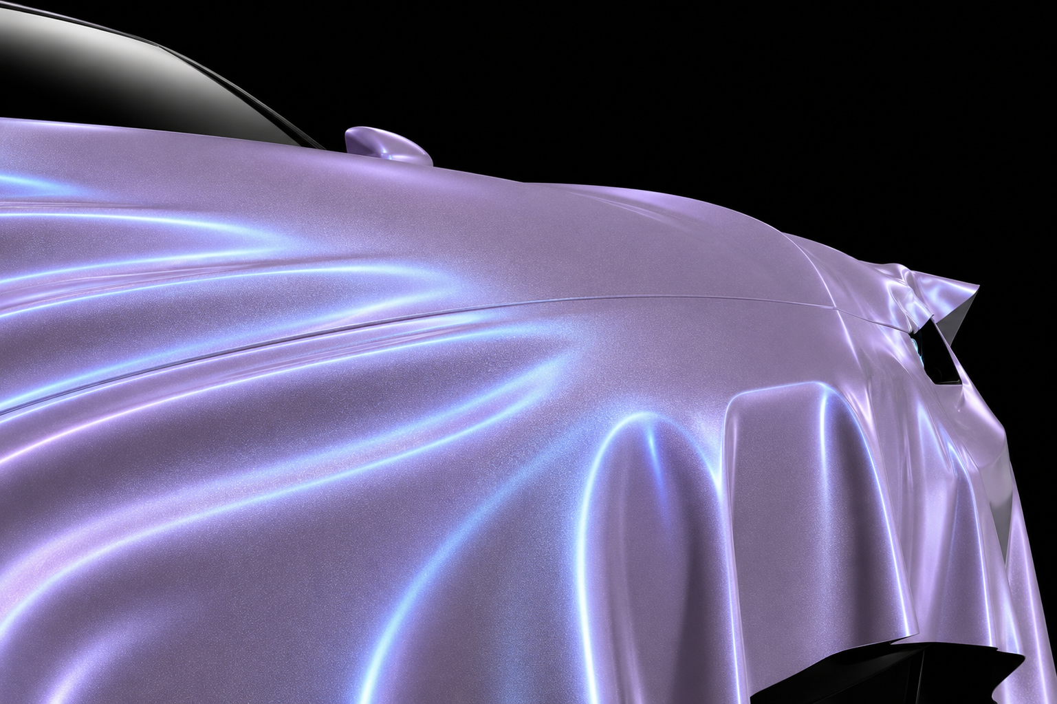 Satin Lavender / Blue Pearlescent