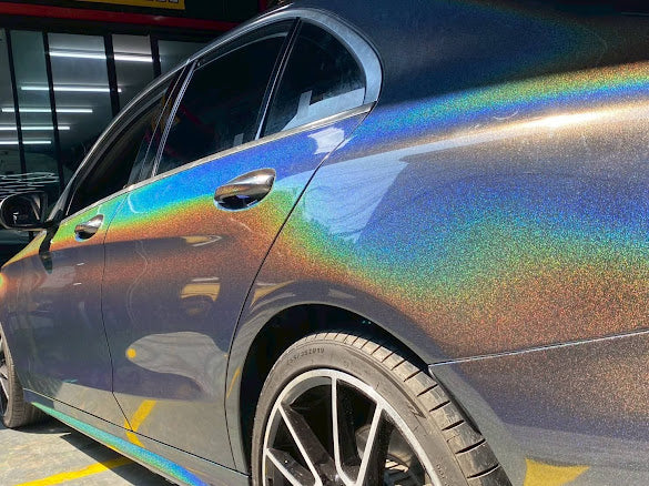 Bright Laser Black