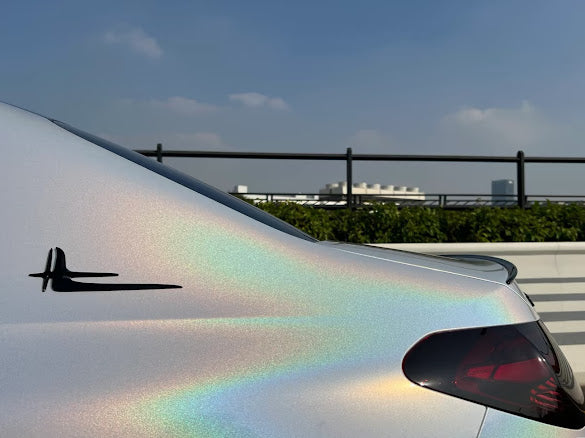 Gloss Rainbow Iridescent White