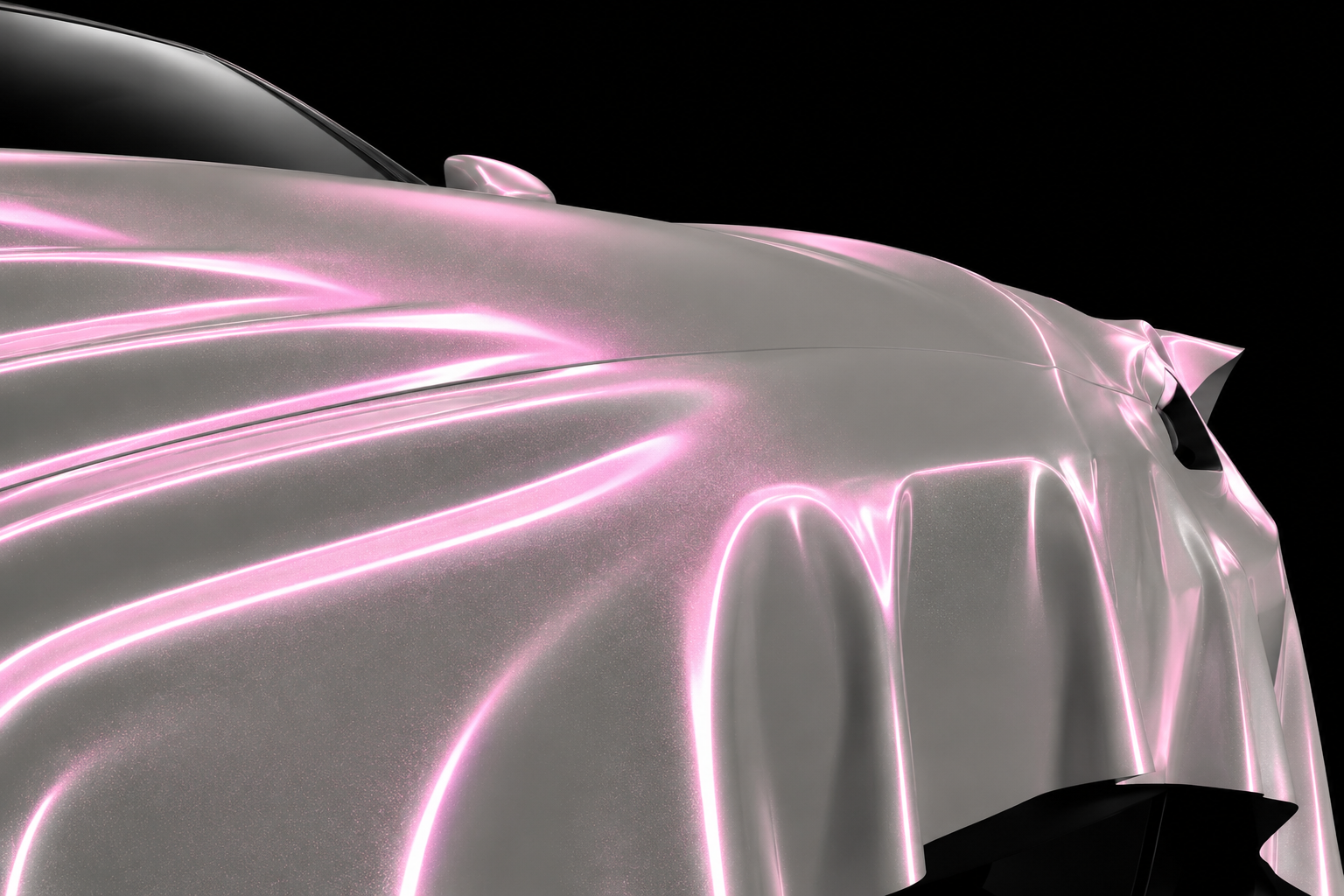Gloss Cement Grey / Pink Pearlescent