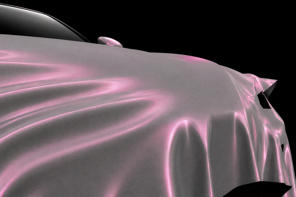 Matte Cement Grey / Hot Pink Pearlescent