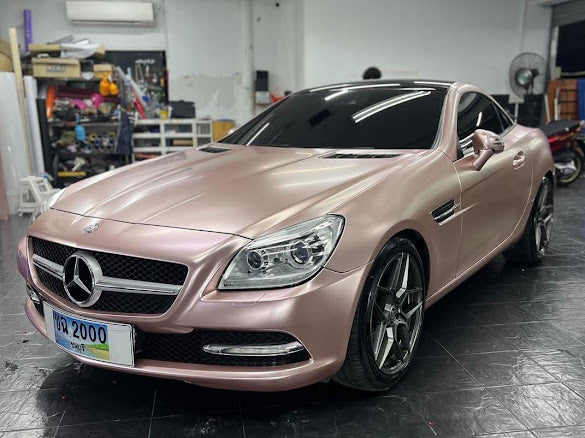 Satin Electric Rose Gold