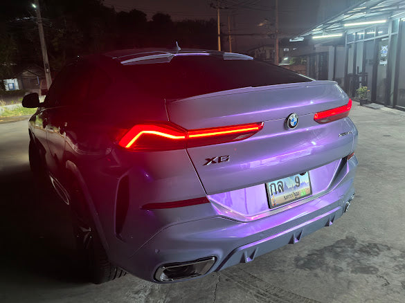 Gloss Cement Gray / Purple Pearlescent
