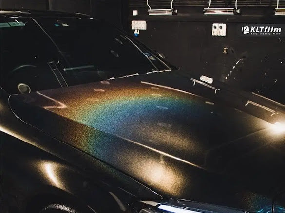 Bright Laser Black