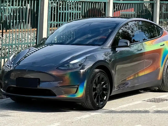 Bright Laser Black