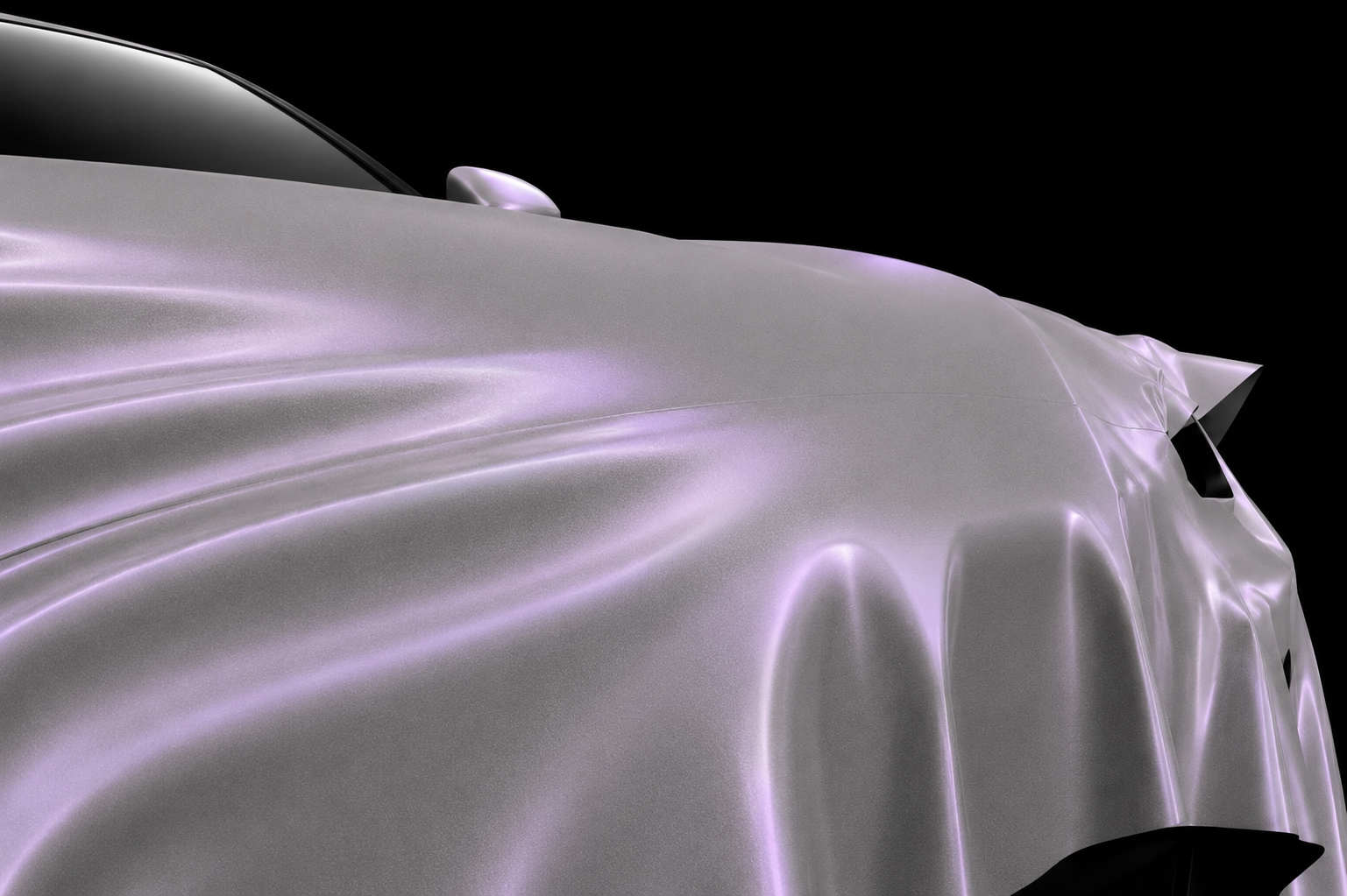 Matte Cement Grey / Purple Pearlescent