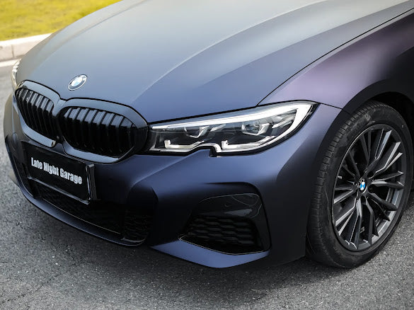 Matte Black Phantom Blue