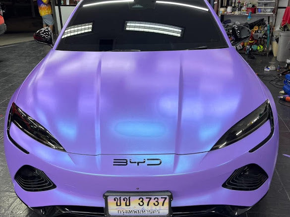 Satin Lavender / Blue Pearlescent