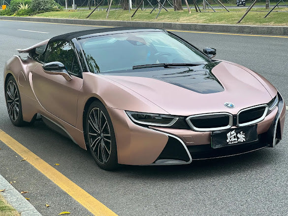 Satin Electric Rose Gold
