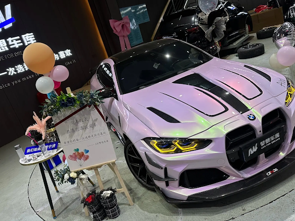 Gloss Light Pink Green Pearlescent