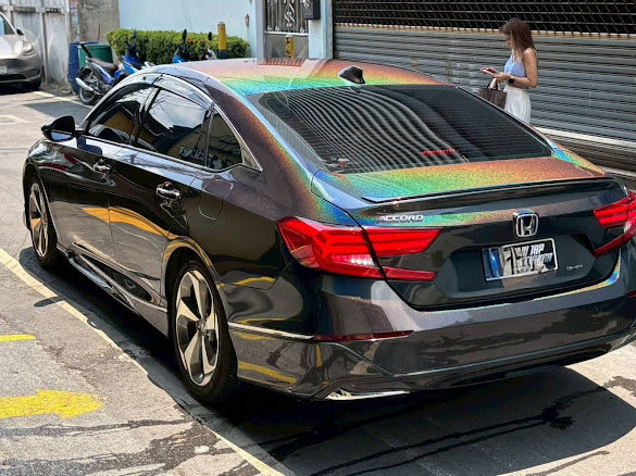 Bright Laser Black