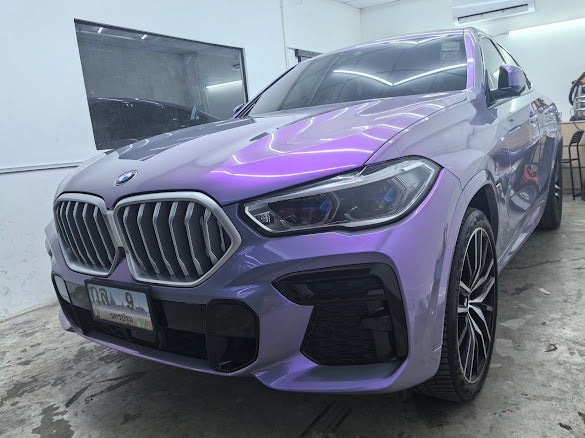 Gloss Cement Gray / Purple Pearlescent