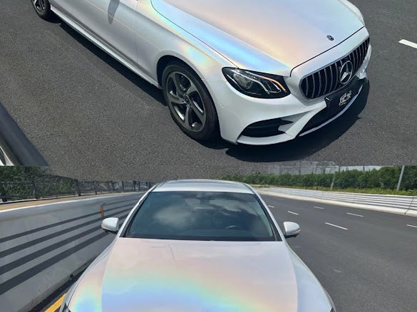 Gloss Rainbow Iridescent White