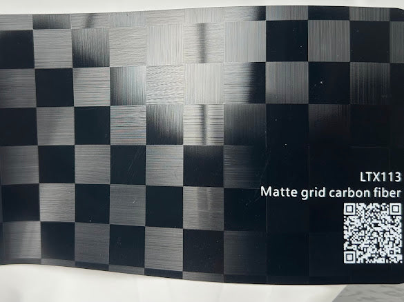Matte Grid Carbon Fiber