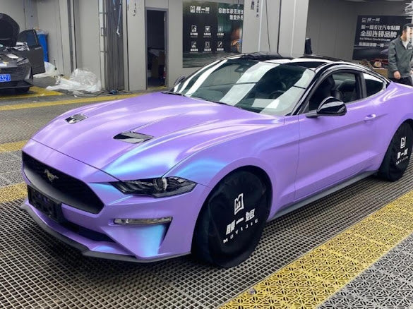 Satin Lavender / Blue Pearlescent