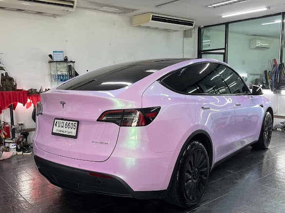 Gloss Light Pink Green Pearlescent
