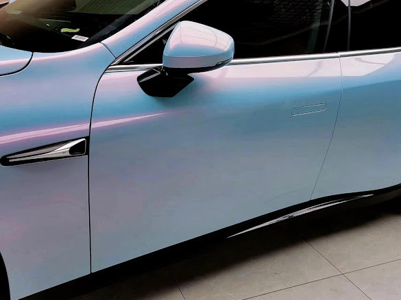 Gloss Sky Blue Pink Pearlescent