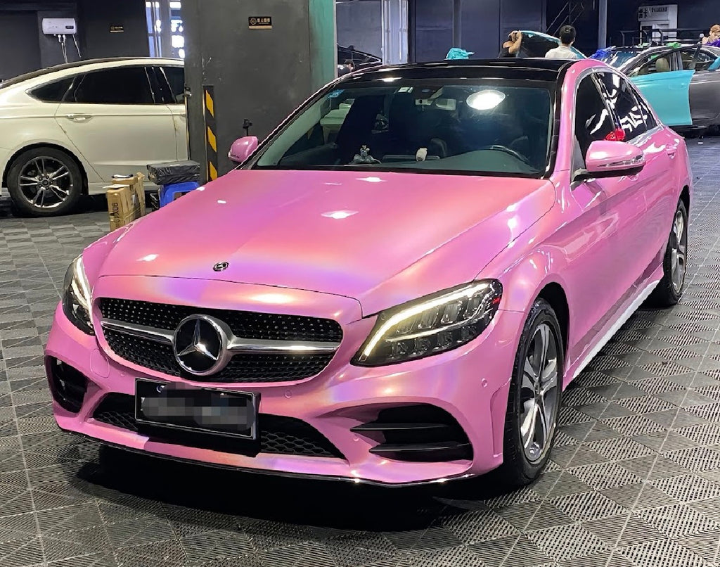 Gloss Dark Rainbow Laser Pink