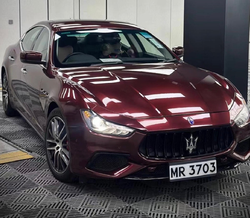 Dark Metallic Cherry Red