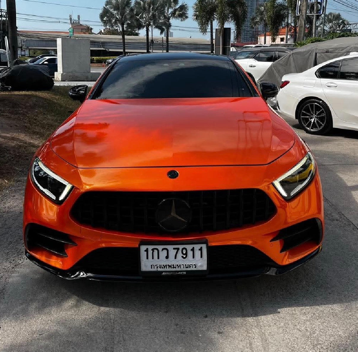 Metallic Dark Racing Orange