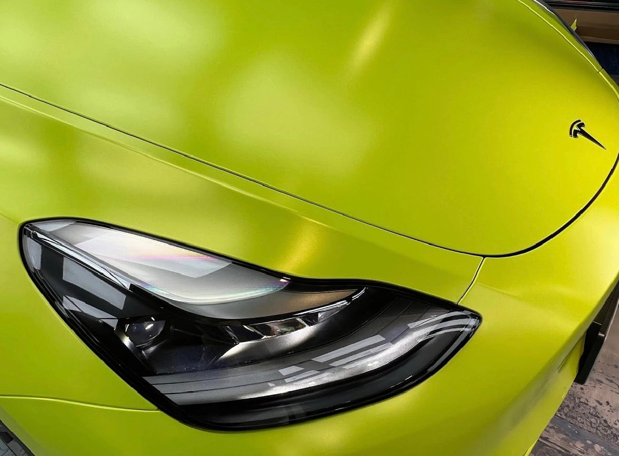 Satin Fluorescent Yellow