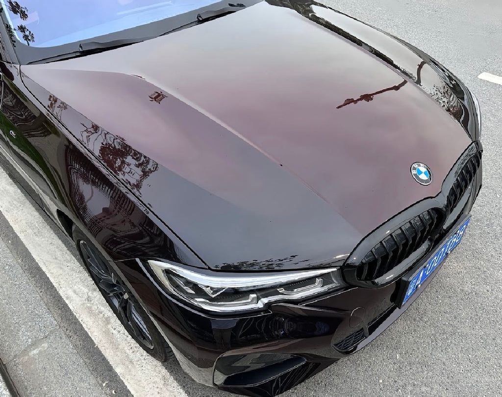 Gloss Metallic Star Purple Black