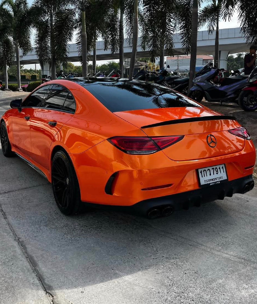 Metallic Dark Racing Orange