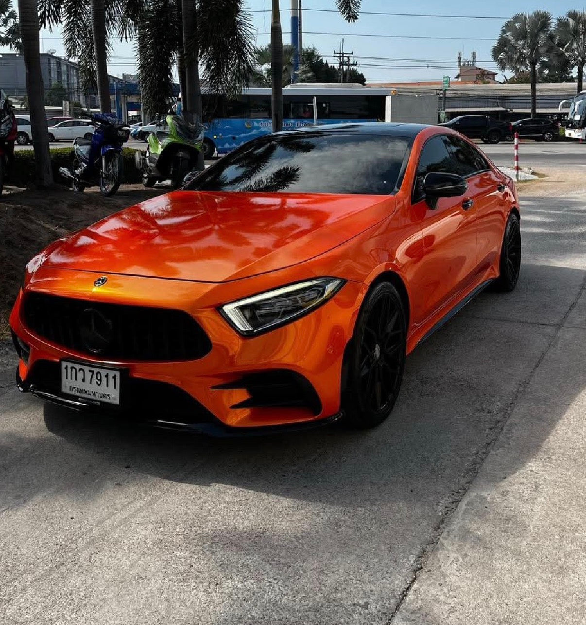 Metallic Dark Racing Orange