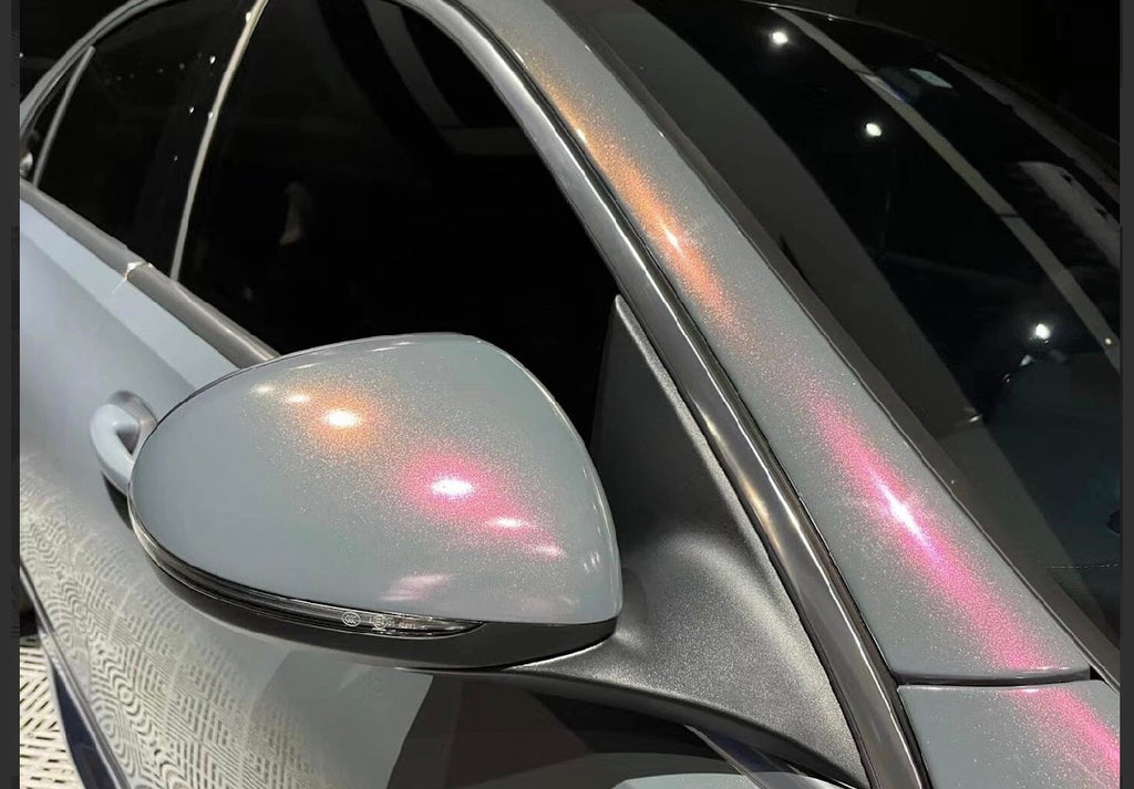 Gloss Cement Grey / Hot Pink Pearlescent