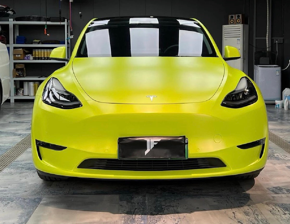 Satin Fluorescent Yellow