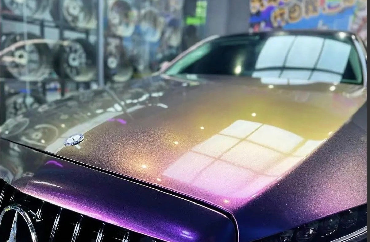 Gloss Metallic Diamond Purple