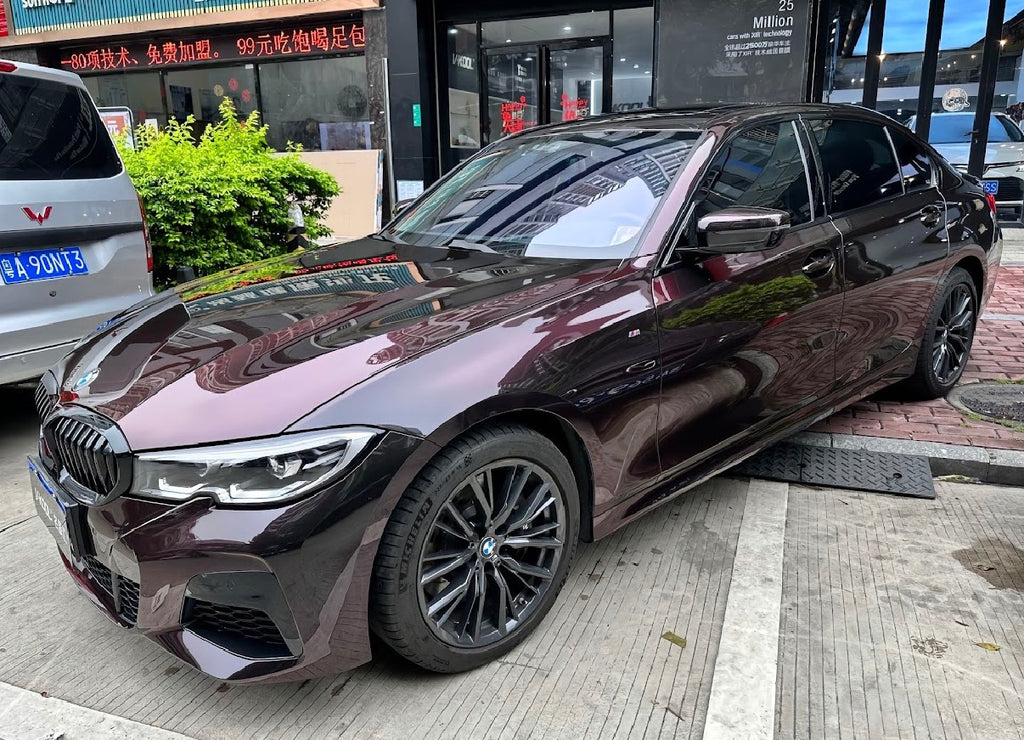 Gloss Metallic Star Purple Black