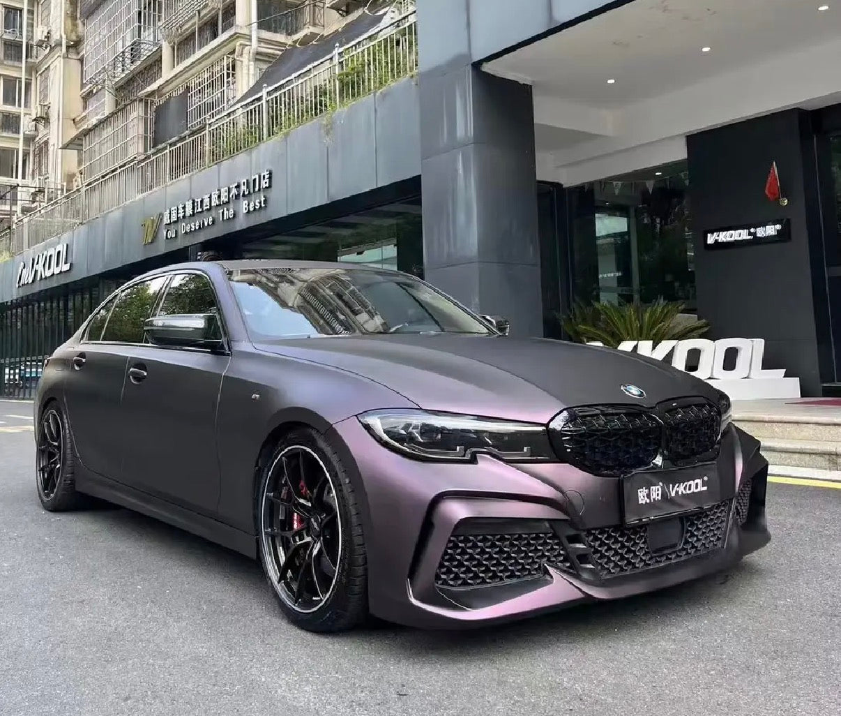 Matte Noir Purple