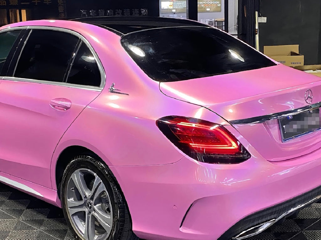 Gloss Dark Rainbow Laser Pink