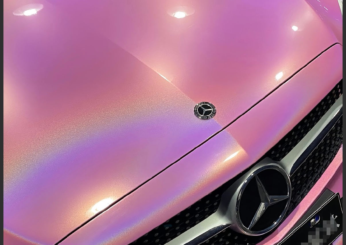 Gloss Dark Rainbow Laser Pink