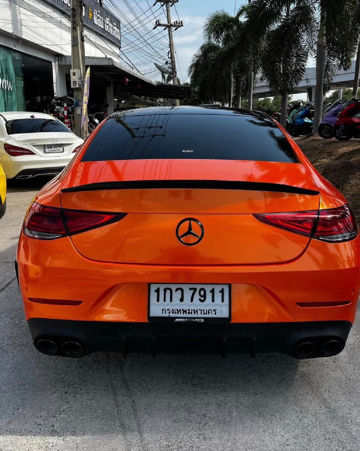 Metallic Dark Racing Orange
