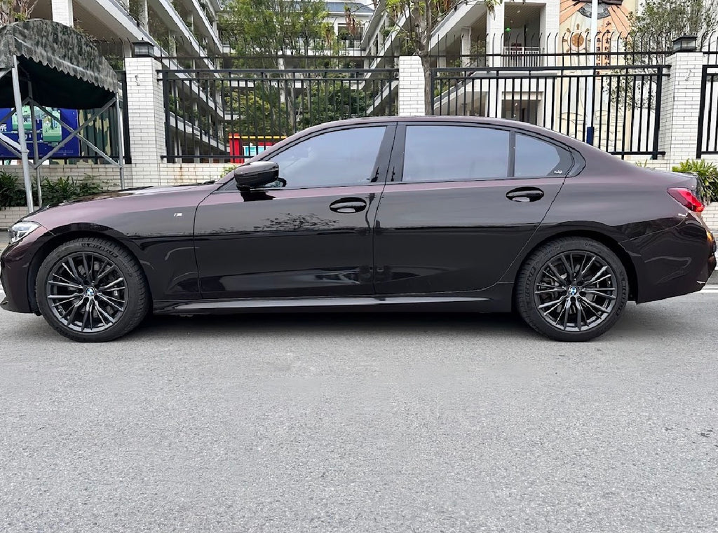 Gloss Metallic Star Purple Black